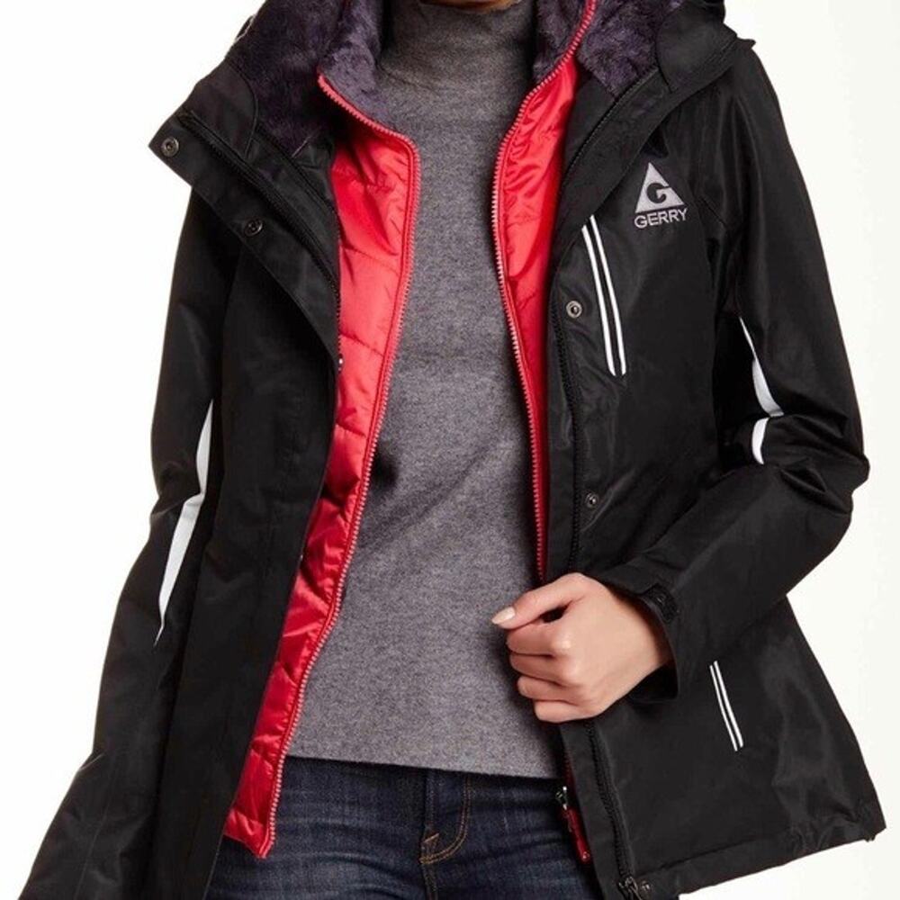 Gerry Weber Ski Jacket Triclimate Size L M MINT 3 in 1 ! Unique HTF Hiking Motor